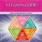 Garden of Life Multivitamin for Women, Vitamin Code Women's Multi - Whole Food Womens, Iron, Folate not Folic Acid, Vitamin A and Probiotics for Womens Energy, 240 Vegetarian Capsules, (Pack of 2)