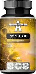 APOLLO'S HEGEMONY NMN Forte 500mg – 60 Vegan Capsules - 2 Month Supply