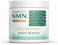 MAEN Health Complete NMN - 5-in-1 Anti-Aging Capsules, 500mg NMN with Resveratrol, Trimethylglycine, Ergothioneine, and Apigenin | NAD+ Optimized | Non-GMO, Gluten-Free 60 Capsules