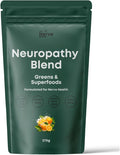The Nerve Brand Neuropathy Superfood Blend, Greens Powder with R Alpha Lipoic Acid & Lions Mane for Nerve Support, Sunshine Orange, 30 Servings