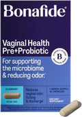 Bonafide Clairvee Vaginal Probiotic for Relief from Odor, Itching, & Discharge. — 1-Month Supply (15 Capsules)