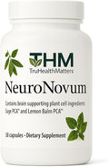 NeuroNovum Memory Support Capsules for Focus & Mental Clarity – Herbal Cognitive Supplement with Plant Cell-Cultivated Sage & Lemon Balm – Brain Support Formula – 30 Count