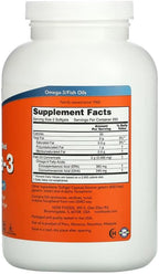 NOW Foods Supplements, Omega-3 180 EPA / 120 DHA, Molecularly Distilled, Cardiovascular Support*, 500 Softgels, (Pack of 2)