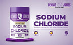 Dennis James Signature Series Sodium Chloride – 1000mg | 120 Capsules | Electrolyte Support, Hydration Balance & Muscle Function | Non-GMO | 120 Servings