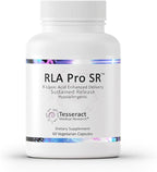Tesseract RLA Pro SR, Lipoic Acid Supplement, 60 Capsules, Sustained-Release R-Lipoic Acid, Boosts Mitochondrial & Cellular Energy, Amino Acid Metabolism Support, Hypoallergenic