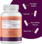 BESTVITE L-Theanine 200mg (120 Vegetarian Capsules) - No Stearates - Vegan - Non GMO - Gluten Free