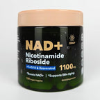 NAD+ Supplement | 1100mg Liposomal Nicotinamide Riboside with Resveratrol & Quercetin | Anti-Aging, Cellular Energy, Mental Focus | 120 Caps