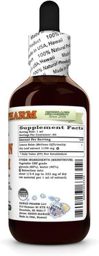 Hawaii Pharm Lemon Balm Alcohol-Free Extract, Glycerite for Relaxation, Supports Restful Sleep, Promotes Mental Clarity and Cognitive Function, Eases Digestive Discomfort - 2 fl.oz