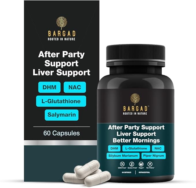 DHM Metabolic Balance & Morning Refresh Supplement | Fuller Health After Party | Post-Celebration Wellness Support | 60 Capsules