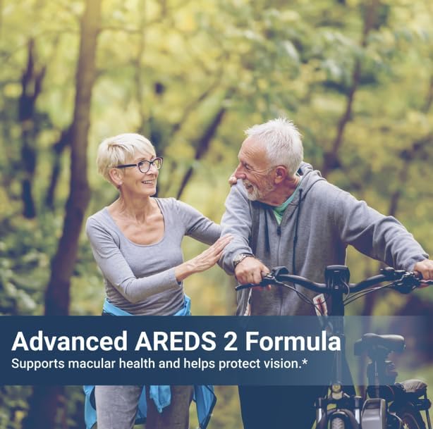 Naturalis Areds2 Clinically Based Eye Supplement | Lutein, Zeaxanthin, Astaxanthin, Bilberry, Blueberry, Cranberry & Grape Seed Adaptogen Blend | 60 Vision Essential Softgels