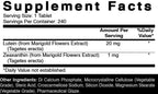 Oxify Lutein 20 mg | 240 Tablets | Gluten-Free, Non-GMO | Supplement Made in USA