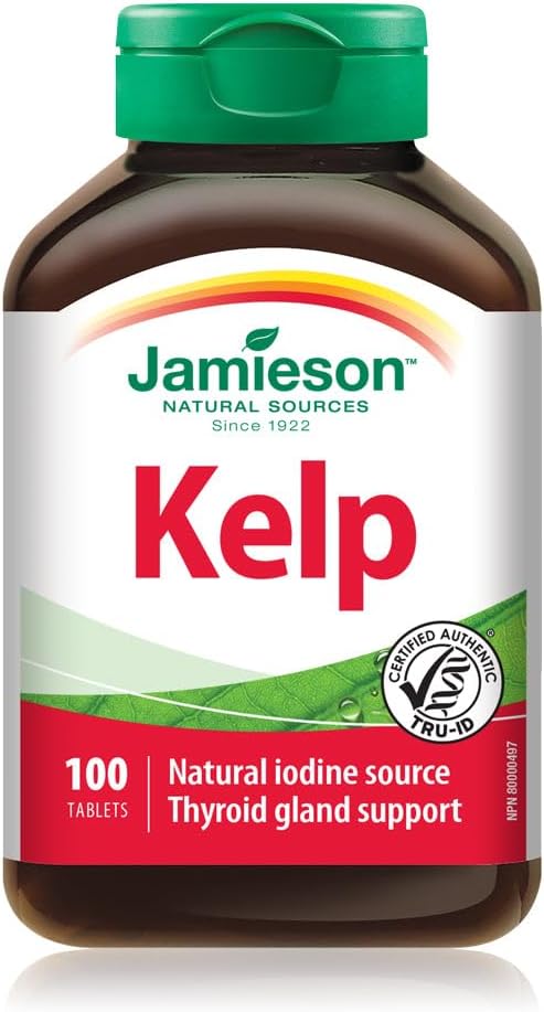 Jamieson Kelp 650mg, 100 Tablets