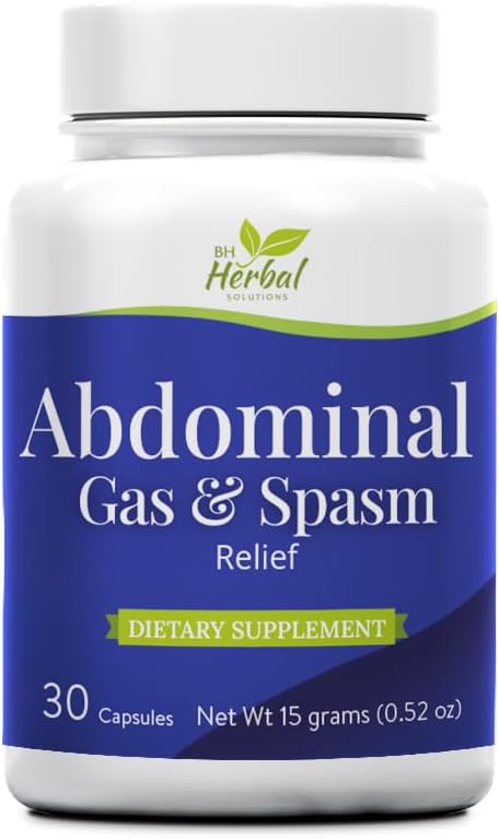 Digestive Comfort & Gas Relief – Herbal Support for Abdominal Wellness – 100% Natural and Herbal