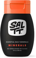 SALTT - Minerals (2 oz) - Trace Mineral Drops - Sodium, Potassium, Magnesium, Zinc, Copper - Ultra Low Carb - Zero Sugar, Vegan, Gluten Free, Non GMO - Daily Electrolytes - Travel Size - By Keto Chow