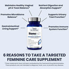 1MD Nutrition BiomeMD Probiotics for Women - Daily Prebiotics and Probiotics for Women - More Than 60 Billion CFUs, 15 Strains - Womens Probiotic to Support Urinary & Vaginal Health - 30 Capsules