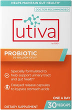 Szio+ 10% Bundle Utiva Cranberry PACs 30 Vegi Capsules + Utiva D-Mannose 500mg 120 Capsules + Utiva Probiotic 30 Delayed Release Vegi Capsules