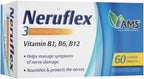 America Medic & Science NeruFlex 60ct – Nerve Support Supplement with Essential B-Vitamins – Supports Nervous System Health & Energy Production – 60 Tablets