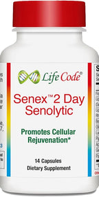 Senex 2 Day Senolytic Complex Supports Elimination of Senescient Cells, Rejuvenation, Anti-Aging with 10 Ingredients Including Fisetin, Quercetin, Apigenin, Luteolin, Piperlongumine, ...