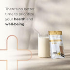 Complete by JuicePlus+ Single Serve French Vanilla Shakes - Plant-Based Nutrition - Whole Food Based Shake Powder with Protein, Fiber & Prebiotics - 30 Servings (2 Pouches, 30 Servings)