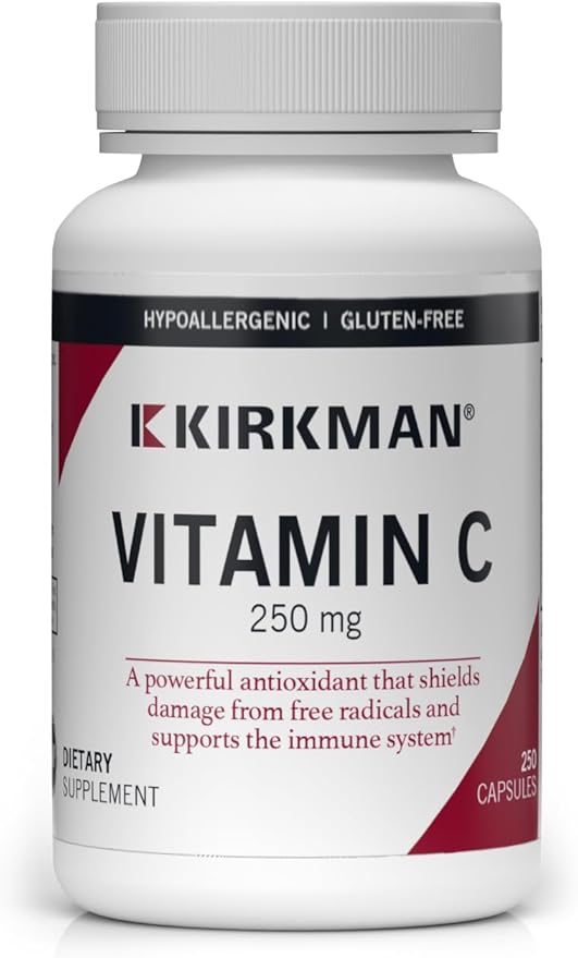Kirkman – Vitamin C 250 mg - Hypo - 250 Capsules