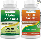 Best Naturals Alpha Lipoic Acid 200 Mg & B-100 Complex
