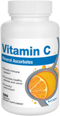 Roex Vitamins | Vitamin C Mineral Ascorbates | Anti-Aging | Healthy Immune System | 180 Count