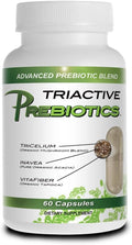 Prebiotic Capsules for Women & Men – Organic Prebiotics Supplement with Acacia Fiber, VitaFiber, Tricelium Mushroom Blend – Prebiotic Fiber Supplement for Gut Health, Digestion & Microbiome Support