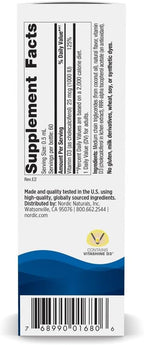 Nordic Naturals Plant-Based Vitamin D3 Liquid - 1 oz - 1000 IU Vitamin D3 - Healthy Bones, Mood & Immune System Function - Non-GMO, Vegan - 60 Servings