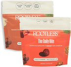 Rootless Seaweed Daily Bites – Double Strawberry & Coconut Chai – 2 Week Supply for Hormone & Thyroid Health | 100% Daily Iodine, Whole Food Ingredients – 2 Pack