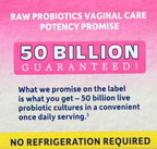 Garden of Life Raw Probiotics Vaginal Care - 50 Billion CFU - 38 Probiotic Strains - Supports Vaginal & Urinary Tract Health - Shelf Stable - 30 Vegetarian Capsules (Pack of 6)