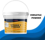 Luonix Vitamin C Powder, 1 Gallon Bucket, Ascorbic Acid, Supplement (Pack of 2)