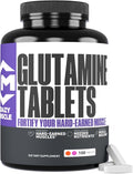 Crazy Muscle Keto Friendly L Glutamine Capsules 1000mg, Post Workout Supplement to Increase Recovery, Decrease Delayed Onset Muscle Soreness, Reinforce Strength Gains & Heal Leaky Gut (100 Pills)