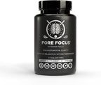 Brain Supplement for Memory and Focus - Mental Focus Supplement - Ashwagandha, L Theanine, Rhodiola Rosea & Ginkgo Biloba - Alpha Brain Supplements for Memory or Focus, Non-GMO, Vegan - 60 Capsules