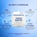Gaspari Nutrition NMN & TMG Supplement USA