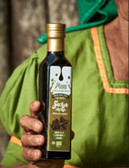 Amazon Andes Organic Sacha Inchi Oil 8.45 fl oz 250ml Glass Bottle - Cold Pressed Extra Virgin - Omega 3 6 9 Fatty Acids - USDA Organic Inca Peanut Oil from Peru - Plant Based Vegan