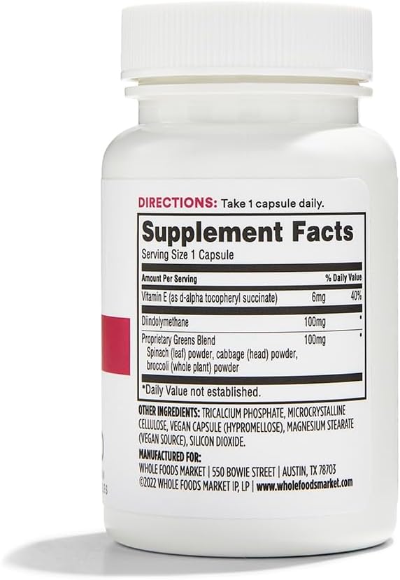 365 by Whole Foods Market, Dim, 60 Veggie Capsules