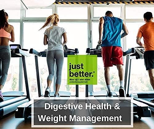 just better. Prebiotic Fiber Supplement for a Healthy Gut | Fiber Powder with Zero Grit Zero Taste and No Bloating or Gas | Feel Full Faster | Keto Non-GMO Gluten Free Vegan 30 Servings
