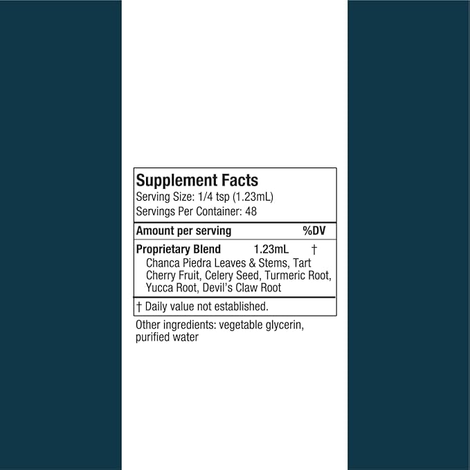 Rejuvica Health Uricel - Advanced Uric Acid Support & Cleanse Supplement - Liquid Delivery for Better Absorption - Tart Cherry, Chanca Piedra, Celery Seed, Turmeric & More!