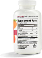 365 by Whole Foods Market, Chewable Vitamin C 500mg, Natural Citrus Flavor, Vegan, 100 Tablets