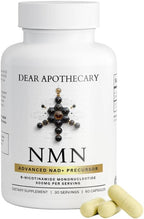 NMN 500mg - Nicotinamide Mononucleotide NAD+ Precursor Supplement, 60 Capsules, 30 Servings, Vegan, Non-GMO, Gluten Free, Made in USA