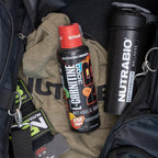 NutraBio L-Carnitine Liquid Shots 3000mg (Sour Candy) 10mg of Vitamin B-5 Zero Carbs & Sugars Energy Production Muscle Recovery