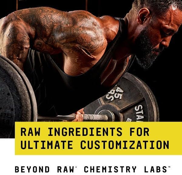Beyond RAW Chemistry Labs L-Glutamine Powder, Supports Muscle Function, Lab Grade, 30 Servings