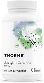 THORNE - Antioxidant Nerve Support Duo - Alpha-Lipoic Acid & Acetyl-L-Carnitine Bundle - 60 Servings