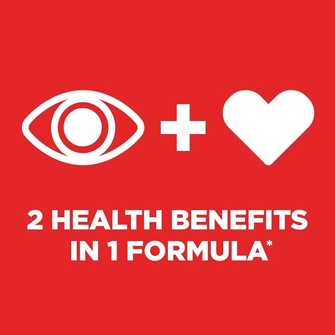 PreserVision AREDS 2 Eye Vitamins with CoQ10 for Heart Health,#1 Eye Doctor Recommended Brand,Lutein and Zeaxanthin Supplement with Vitamin C & E,Zinc,and Copper,100 Softgels,(Pack of 2)