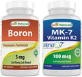 Boron 5 mg & MK-7 Vitamin K2 100 mcg