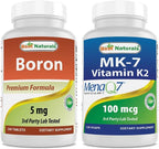 Boron 5 mg & MK-7 Vitamin K2 100 mcg