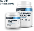 Grass-Fed Collagen Peptides Powder - Unflavored Collagen Powder for Women & Men, 22G Grassfed Bovine Hydrolyzed Collagen Peptides for Skin, Hair, Bones & Muscle Recovery - 30 Servings