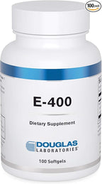 Douglas Laboratories E-400 | Vitamin E for Antioxidant Protection and Cardiovascular Support | 100 Capsules