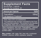 ThaenaBiotic Postbiotic - World's First Human-Derived Postbiotic Supplement - 30 Count