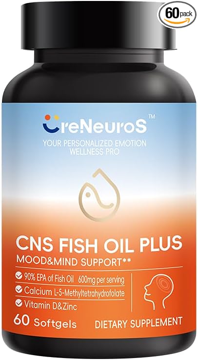 CNS Fish Oil Plus Softgels Dietary Supplement